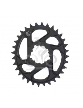 SRAM CR X-SYNC EAGLE OVAL 32T DM 3 OFF B BLK Množ. Uni (11.6218.038.000)